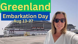 My Last Minute Carnival Journey Cruise to Greenland Embarkation Day [upl. by Ynafit]