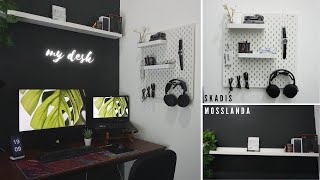 SKADIS  MOSLANDA  Memasang Organizer  IKEA SKADIS MOSSLANDA [upl. by Suinuj]