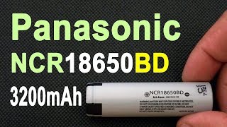 Panasonic NCR18650BD 3200mAh 10A Liion cells capacity test [upl. by Aztinay]