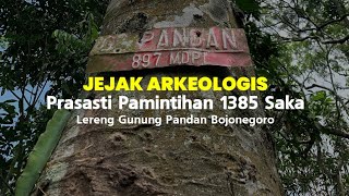 Archaeological Traces of Mount Pandan Pamintihan Inscription 1385 Saka Gondang Bojonegoro [upl. by Ahsuat]