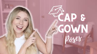 Cute Cap and Gown Poses to Try at Senior Session  Graduation Photo Poses [upl. by Ynohtnacram]