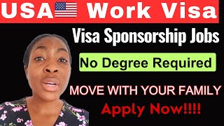 USA Massively Recruiting Unskilled Workers Get an H2B Visa [upl. by Einot479]