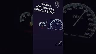 Proctors 2007 Mercedes s550 FULL SEND [upl. by Yeoz358]