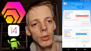 HEX Staker App is Coming To Android and iOS Stakerapp [upl. by Megen]