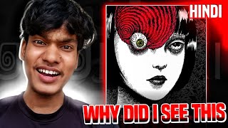 New Horror Anime Junji Ito Uzumaki HINDI  uzumaki anime review [upl. by Akiraa]