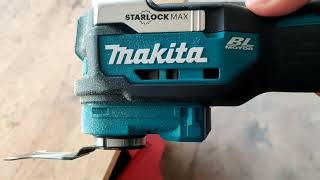 Makita DTM52  Cordless Multi Tool 18V  Anti Vibration and Brushless Motor [upl. by Eniala]