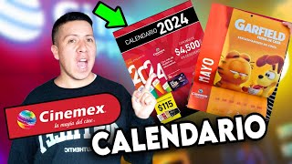 Volvió CALENDARIO Cinemex 2024 YA A LA VENTA [upl. by Lilla]