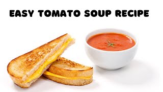 The BEST TOMATO SOUP RECIPE from FRESH TOMATOES  A Day in my Tiny Home Life tinyhomelife [upl. by Vinay]