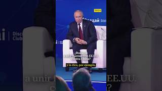 Putin comenta el plan de unión con Estados Unidos contra Chinaputin rusia presidente occidente [upl. by Avle700]