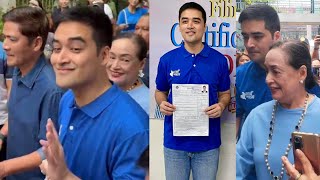 Vic Sotto amp Coney Reyes Muling Nagkasama para Suportahan at Samahan ang ANAK nasi Mayor Vico Sotto [upl. by Eugenle]