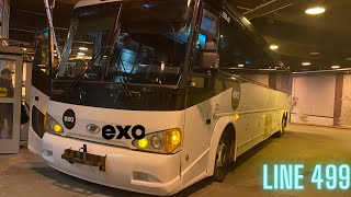 EXO NAVETTE 820338 MCI D4505 RIDE [upl. by Alak]