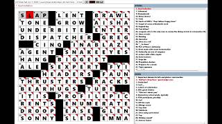 Los Angeles Times LAT Crossword Puzzle 06012024 Place Holder [upl. by Atinek]