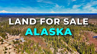 ALASKA LAND for SALE with Off Grid CABIN • LANDIO [upl. by Naira640]