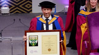 Graham Potter awarded honorary doctorate by Leeds Beckett University 📜 [upl. by Halilahk]