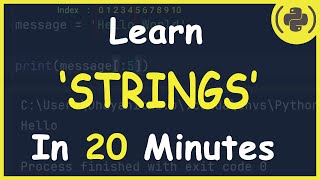 Python Tutorial for Beginners  Part  1  Strings [upl. by Kathryne731]