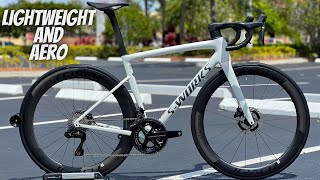 WHO NEEDS CLIMBING BIKES ANYMORE 2024 SPECIALIZED SWORKS TARMAC SL8 [upl. by Aneeuq]