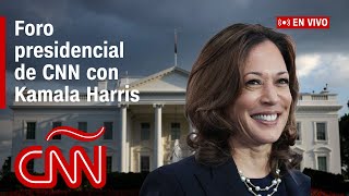 Mira el foro presidencial completo de CNN con Kamala Harris a 13 días de las elecciones en EEUU [upl. by Witha459]