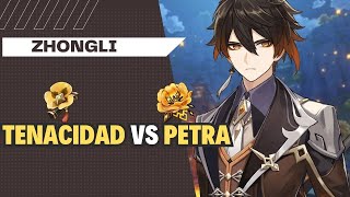 ✔️​ZHONGLI✔️​TENACIDAD GEOARMADA VS PETRA ARCAICA✔️​COMPARATIVA [upl. by Pinchas412]