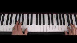 Learn how to play a very easy boogie woogie on piano keyboard [upl. by Willet]