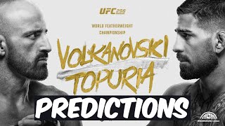 UFC 298 Predictions [upl. by Aihsekin]