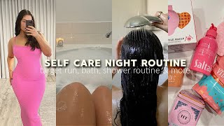 a girly self care routine♡ target run showerbath routine amp more [upl. by Bryanty]