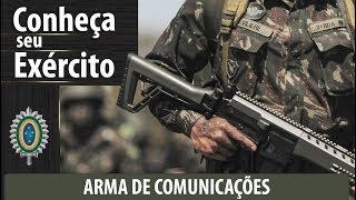 Qual a missão da Arma de Comunicações ConheçaSeuExército [upl. by Burkhart71]