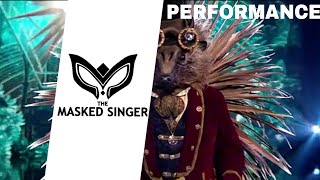 Hedgehog Sings quotChandelierquot by Sia  The Masked Singer UK  Season 1 [upl. by Ntsud484]