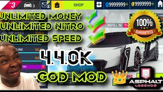 Asphalt 9 legend 440k mod apk download Unlimited money  download link in description apk  obb [upl. by Nol473]