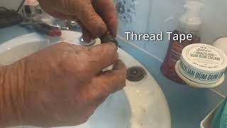 How to change a tap washer [upl. by Nylakcaj359]