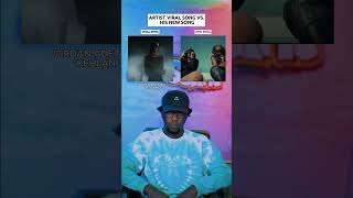 Artist Viral Song Vs His New Song Jordan Adetunji quotKEHLANIquot amp Options ft Lil Baby shorts music [upl. by Isak]