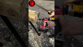 FT Part1 Testing The Best Cordless Drill Dewalt vs Milwaukee shorts fakhritools [upl. by Ahsilif]