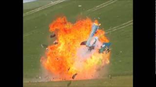 Ali MachinchyHawker Hunter crash 18000wmv [upl. by Downey]