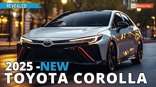 2025 First Look Toyota Corolla hybrid Interior amp Exterior Details [upl. by Lacie606]