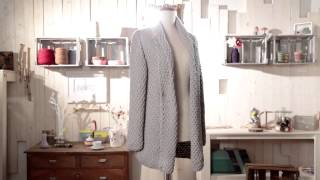 Trailer Deine erste Strickjacke selber stricken [upl. by Sivia]