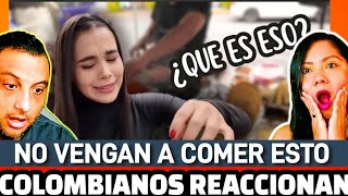 COLOMBIANA PRUEBA X PRIMERA VEZ COMIDA CALLEJERA MEXICANA😱TACOSGORDITASBURRITOS🤤DELICIA DE MEXICO [upl. by Veleda]