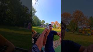 Playground parkour Snatching iphone 15 pro max poV youtubeshorts shorts snatching [upl. by Atteuqihc]