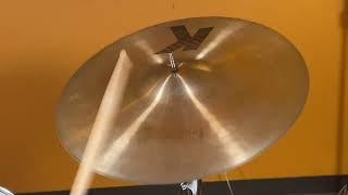 18quot Zildjian K Crash Ride Cymbal 1476g [upl. by Terag]