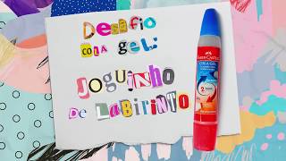 Desafio Cola Gel Labirinto [upl. by Nangatrad]