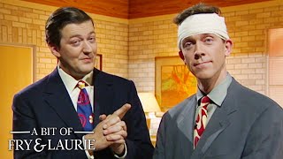 Best of Fry and Laurie from Series 4  Part 1  A Bit of Fry and Laurie  BBC Comedy Greats [upl. by Hanny646]