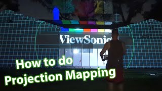 Projection Mapping Tutorial [upl. by Ahkos]