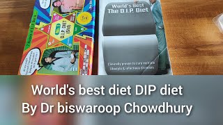 unboxing of world best diet book DIP diet by Dr biswaroop Chowdhury [upl. by Lochner]