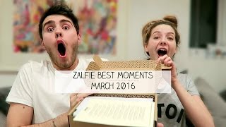 Zalfie Best Moments  MARCH 2016 [upl. by Anwahsat]