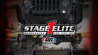 The ULTIMATE Suspension System For Your JEEP JKU Introducing Our STAGE 1 Elite Suspension System [upl. by Ahsinej]