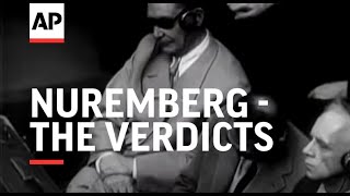 NUREMBERG  THE VERDICTS  Nuremberg Trial [upl. by Slack]