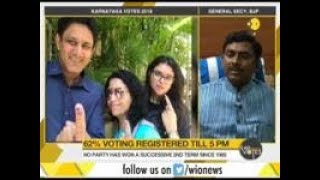 Who has Karnataka voted for 62  voting registered till 5 PM [upl. by Iralav]