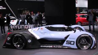 Hyundai N 2025 Vision Gran Turismo au Salon de Frankfort 2015 [upl. by Dnomar147]