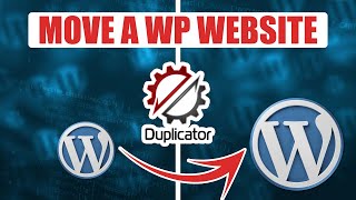 How to move a WordPress Website using Duplicator Plugin 2024  Migrate WordPress [upl. by Atselec167]