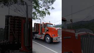 T800 Colombia 🔥automobile semitrailer car trailer trucking truckytrailers [upl. by Nibroc668]