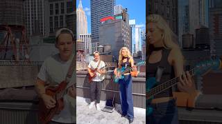 Jamming with Blu DeTiger on a NYC rooftop [upl. by Sapphire]