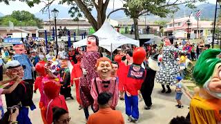 🎭 Mascarada y Cimarrona Escazuceña Costa Rica [upl. by Amund737]